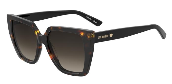 Moschino Love Gafas Modelo: MOL088/S_ C: Havana/Eye Size: 55 - Bridge Size: 15 Cura Della Persona E Salute-image