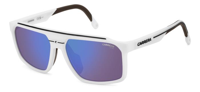 Gafas Carrera - Modelo: C Sport 04/S_ C: Matte White/Eye Size: 59 - Bridge Size: 17 Cura Della Persona E Salute-image