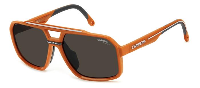 Gafas Carrera - Modelo: C Sport 03/S_ C: Orange Grey/Eye Size: 61 - Bridge Size: 16 Cura Della Persona E Salute-image