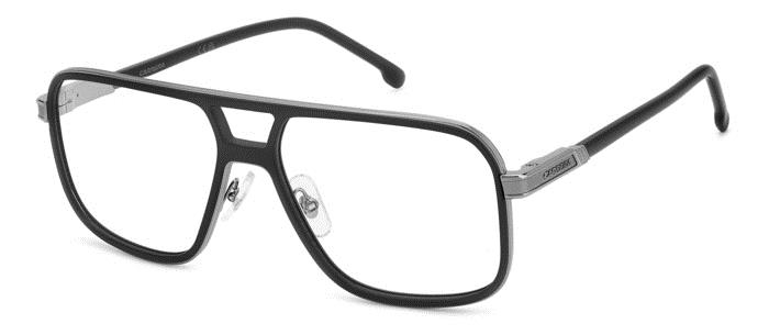 Carrera Carrera 1143 Occhiali Unisex Adulto, Nero Opaco Ruthenium, Estandar-image