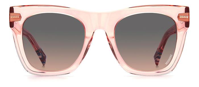Missoni Sunglasses MIS0069S-733FF-51 New with tags Missoni MIS 0069/S 733/FF Square Transparent Peach Pink  main image 4