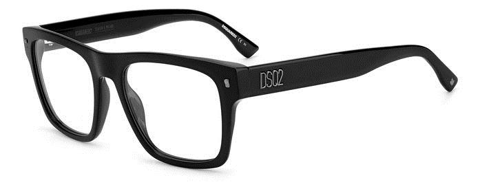 Dsquared2 D2 0037 ANS/18 Black Dkruth Eyewear Man Standard, Standard, 53-image