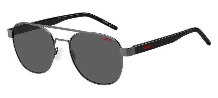 Hugo Boss Hg 1196/S R80/IR Mt Dark Ruth Sunglasses Men's Metal, Standard, 54-image