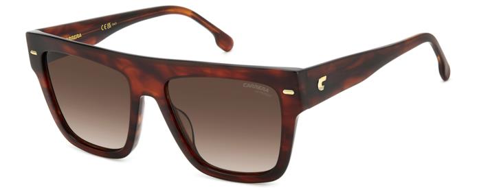 Occhiali Da Sole Carrera Carrera 3016/S EX4 Brown Horn 55/17/140 Donna-image