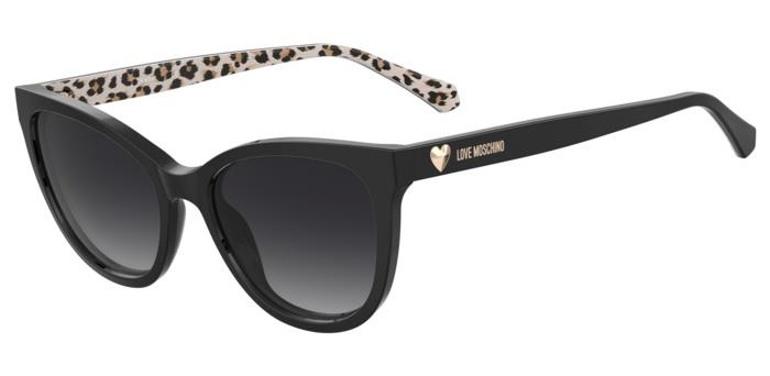 Occhiali Da Sole Moschino Love MOL072/S 7RM Pattern Black 54/18/140 Donna-image