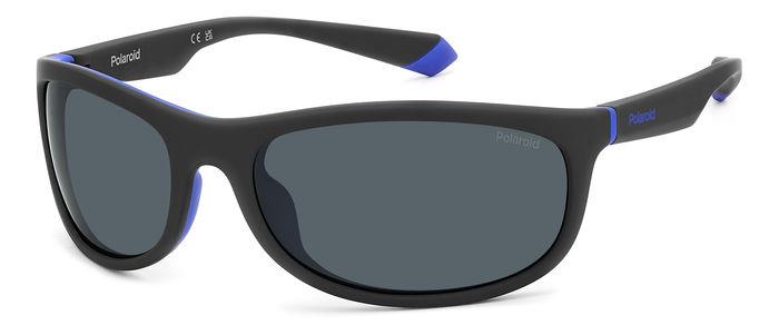 Gafas Polaroid - Modelo: Pld 2154/S C: Matte Black Blue Eye Size: 64_Bridge Size: 17 / Polarized: Sí Cura Della Persona E Salute-image