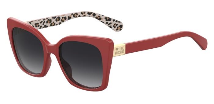Occhiali Da Sole Moschino Love MOL000/S 3VJ Red Animalier 53/19/140 Donna-image