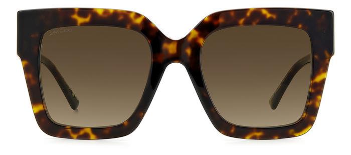 JIMMY CHOO サングラス EDNA-S-086-HA 関税送料込 Jimmy Choo EDNA/S - 086 HA Havana | Sunglasses Woman