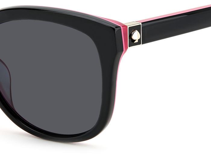 Kate Spade Sunglasses GWENITH/S 807IR Kate Spade Gwenith/S 807/IR Square Black Sunglasses  main image 4
